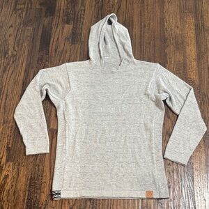 PAKA Light Gray Men's Hoodie, XL